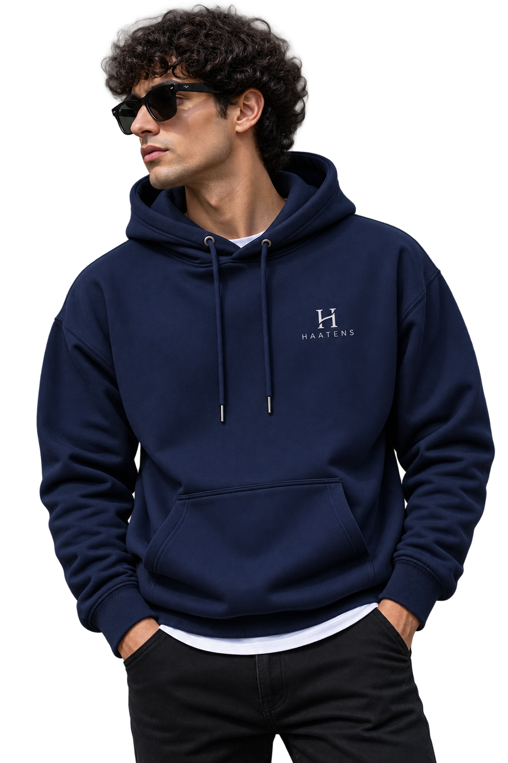 Essential Hoodie - Navy