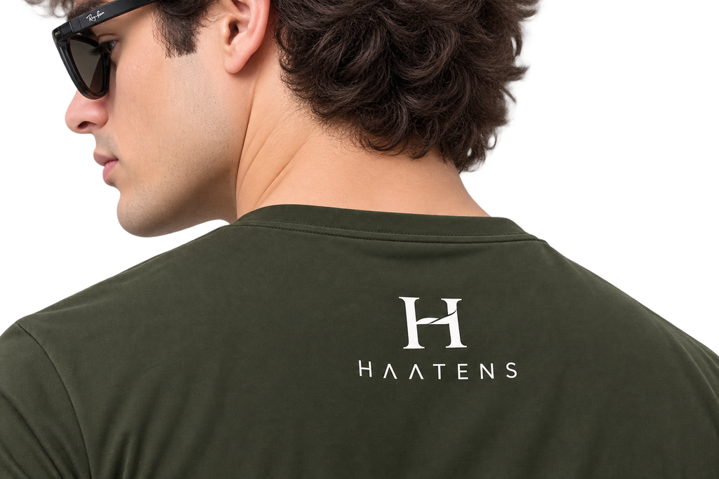 Essential T-shirt - Dark Olive Green