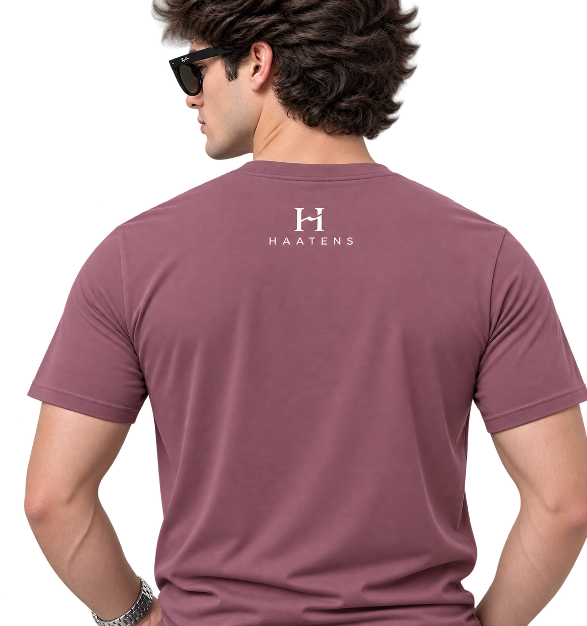 Essential T-shirt - Dusty Mauve