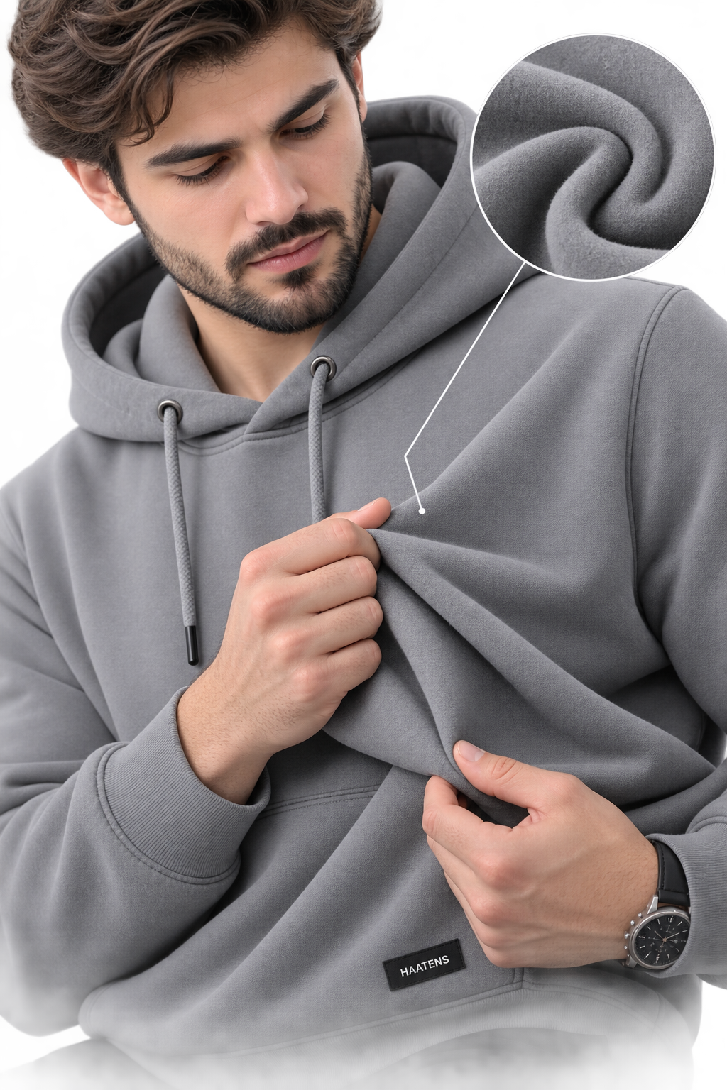 Essential Hoodie - Grey