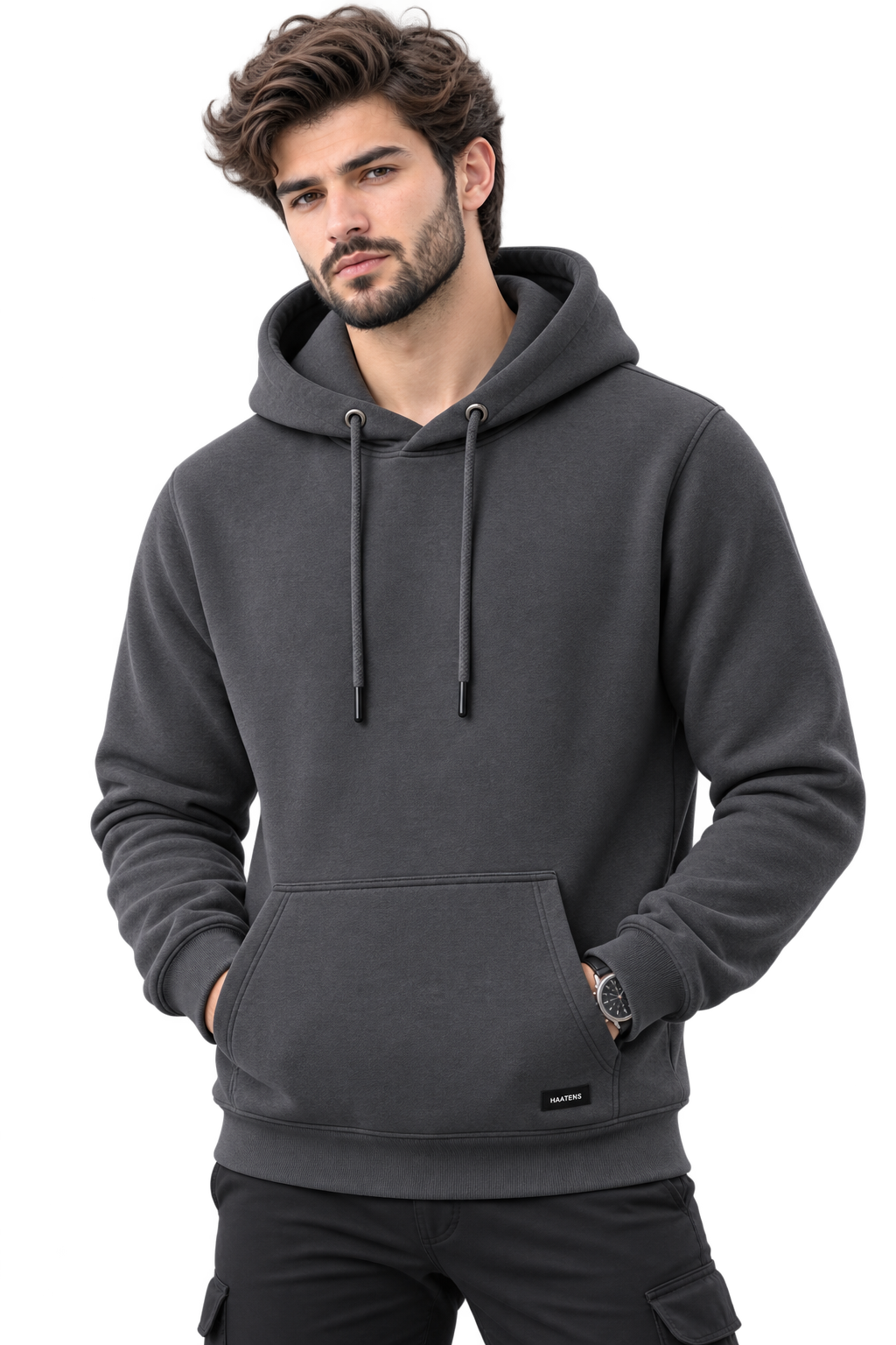 Essential Hoodie - Charcoal
