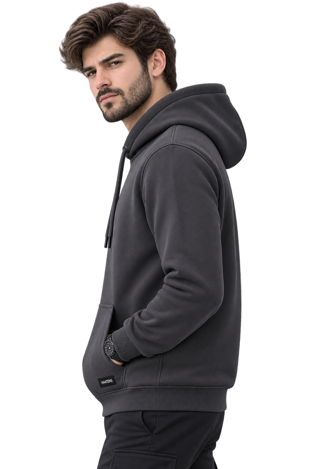 Essential Hoodie - Charcoal