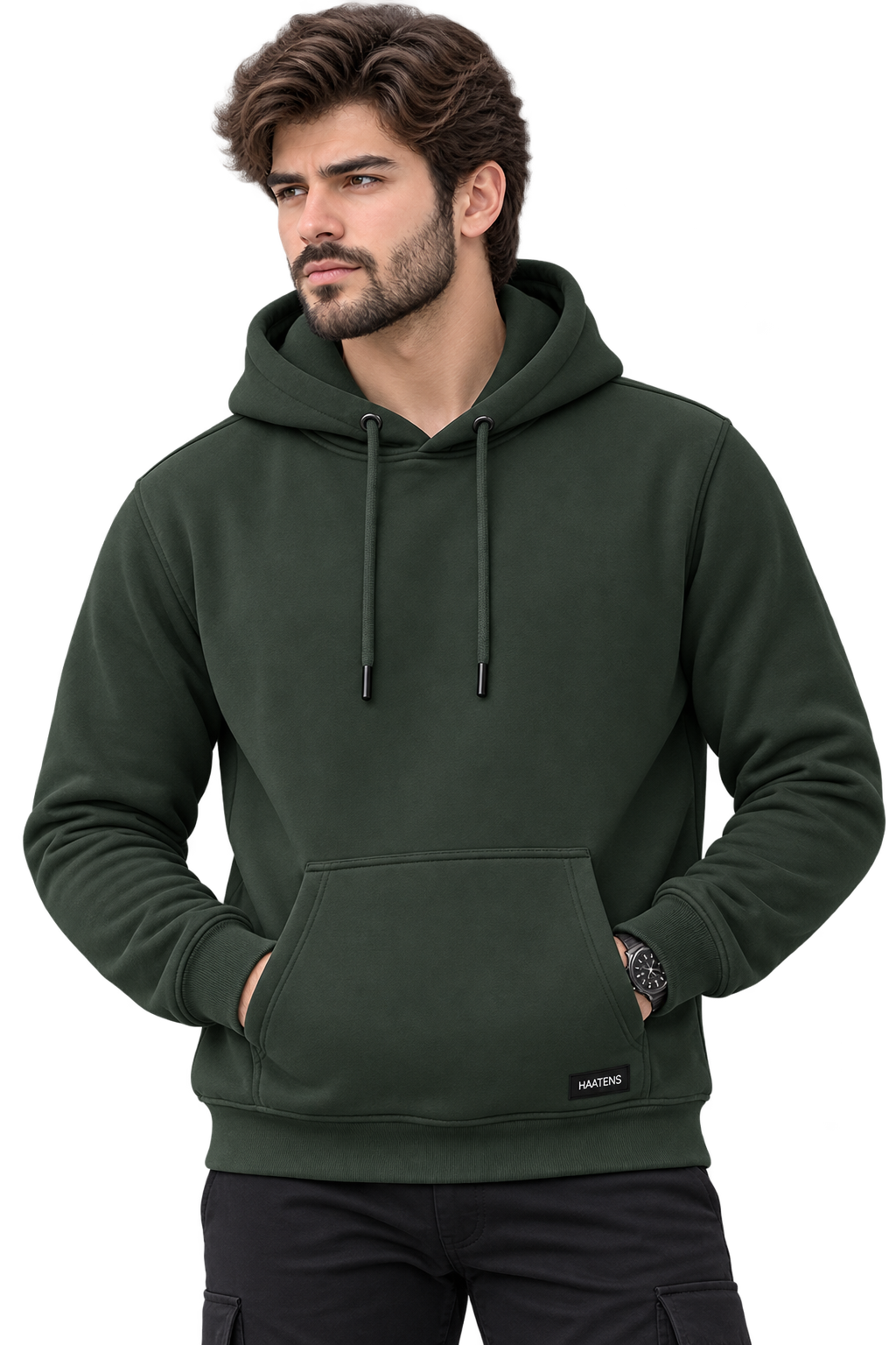 Essential Hoodie - Forest Green