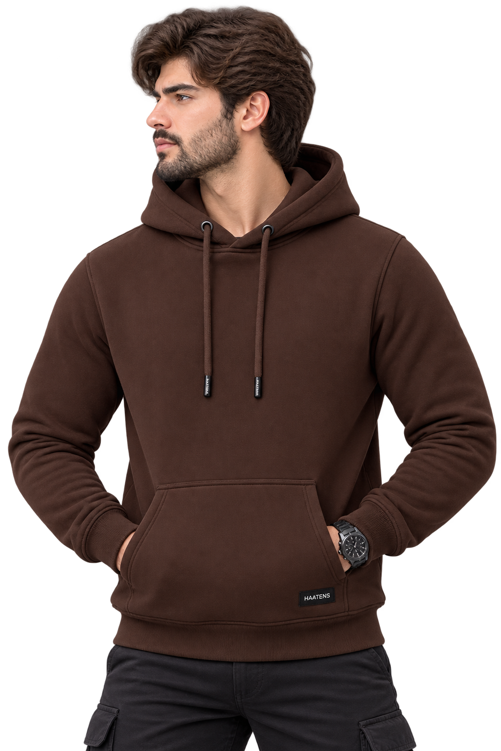 Essential Hoodie - Chocolate Brown