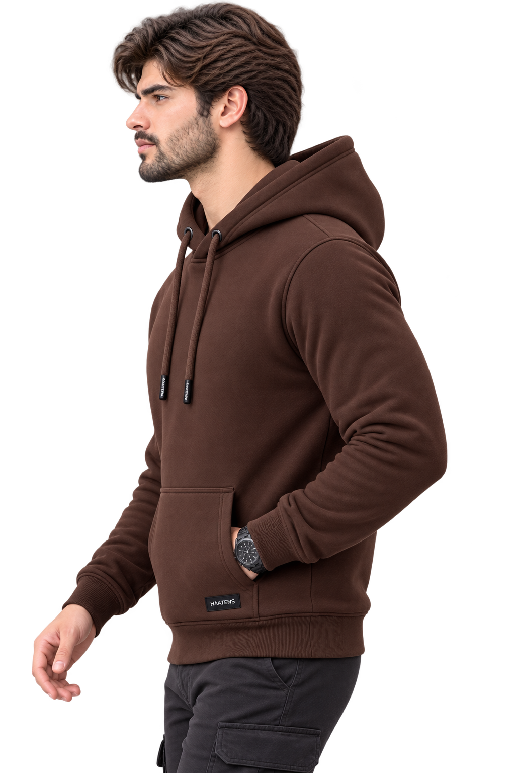 Essential Hoodie - Chocolate Brown