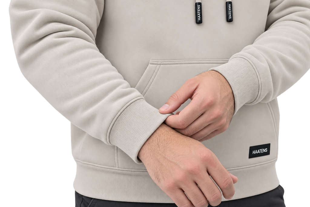 Essential Hoodie - Stone