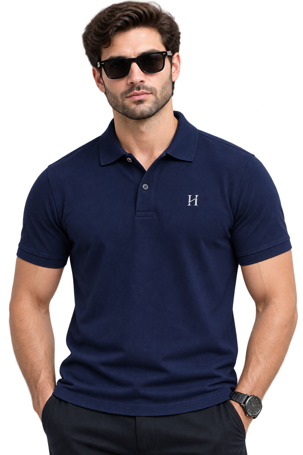 Essential Polo - Navy Blue