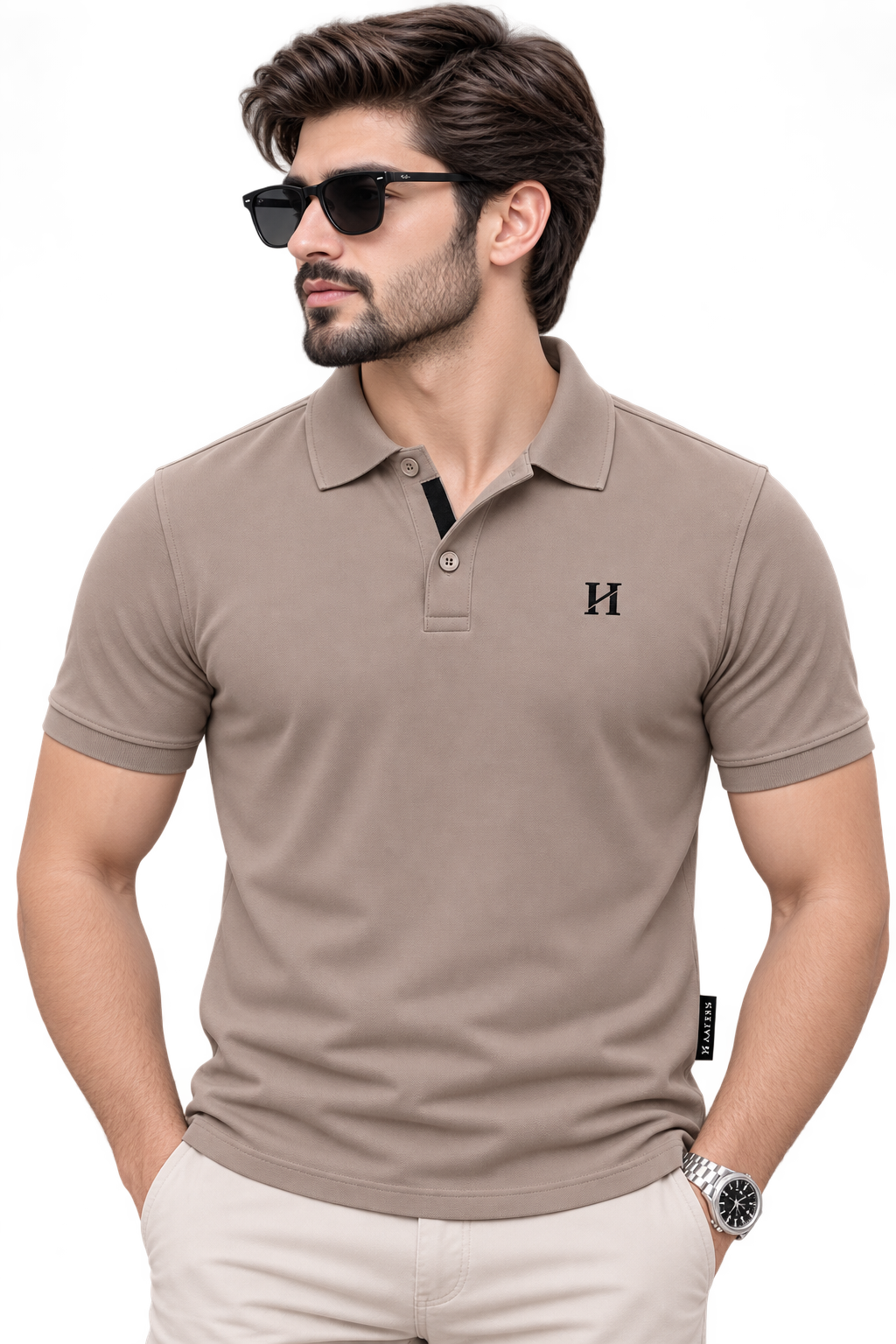 Essential Polo - Taupe