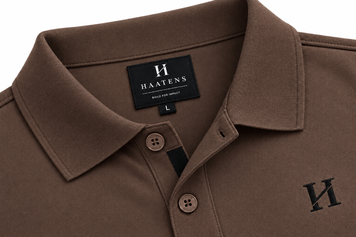 Essential Polo - Mocha Brown