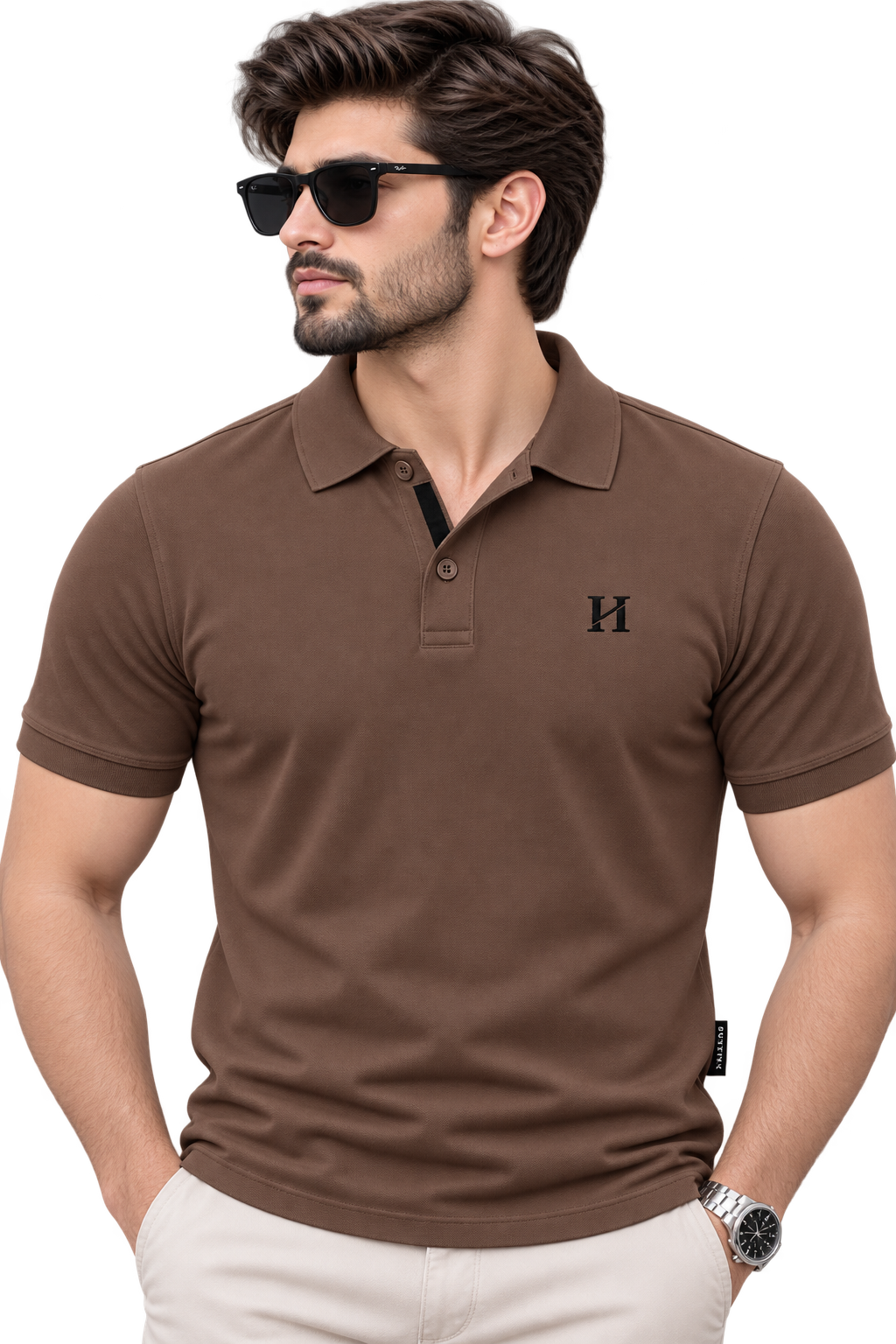 Essential Polo - Mocha Brown