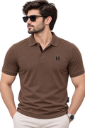 Essential Polo - Mocha Brown