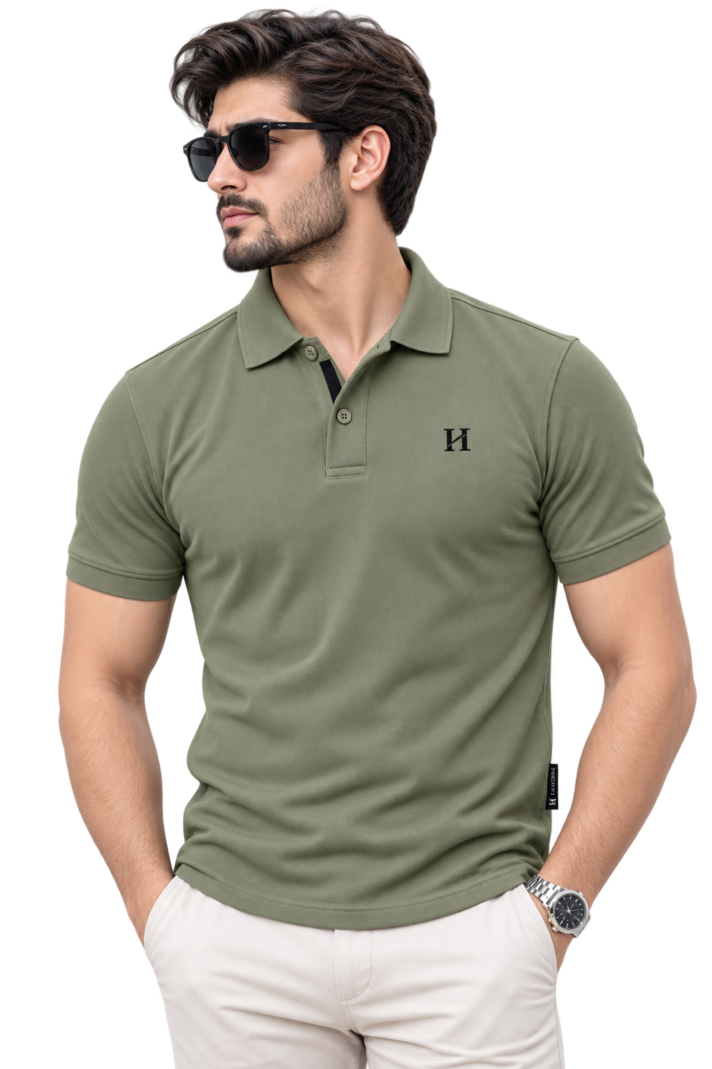 Essential Polo-Sage Green