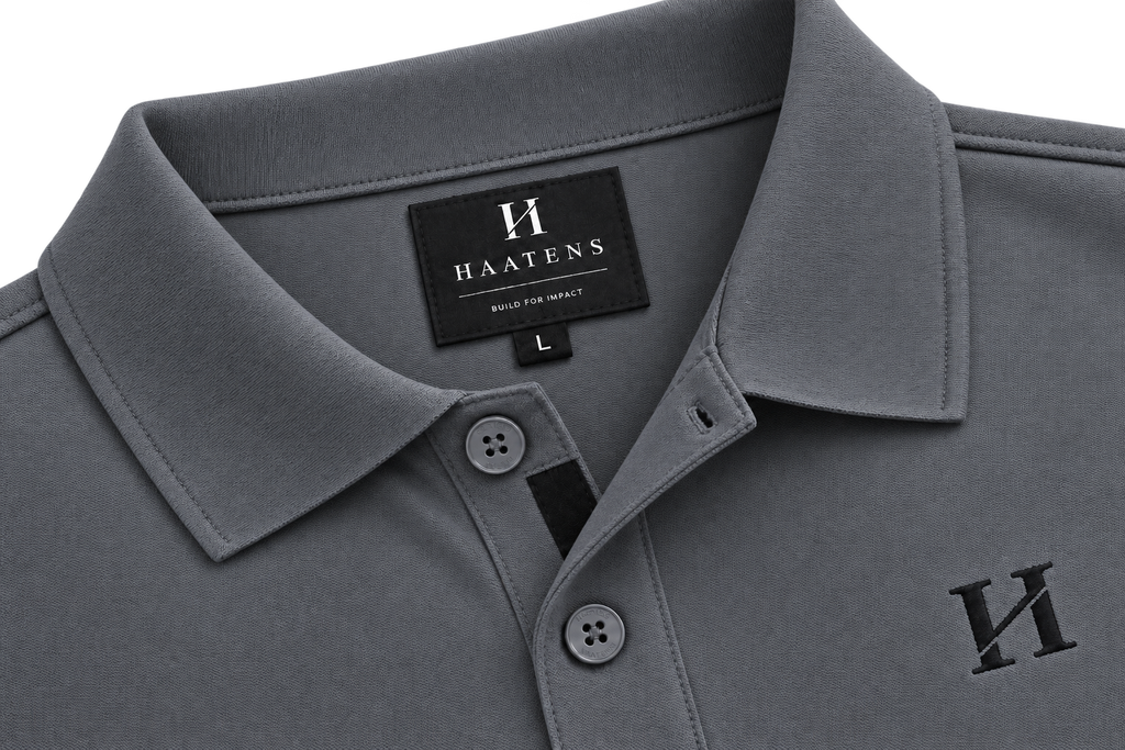 Essential Polo - Steel Grey