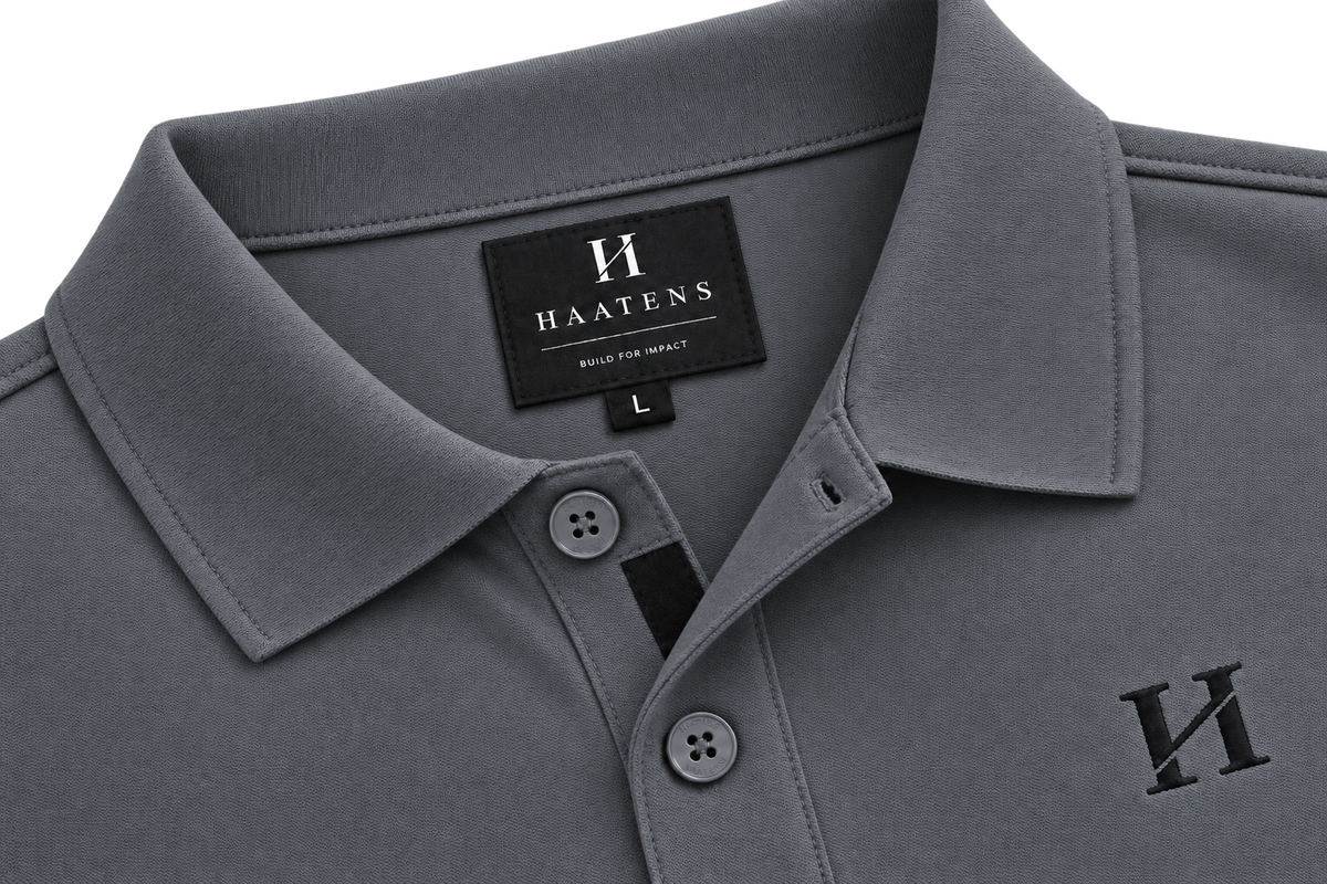 Essential Polo - Steel Grey