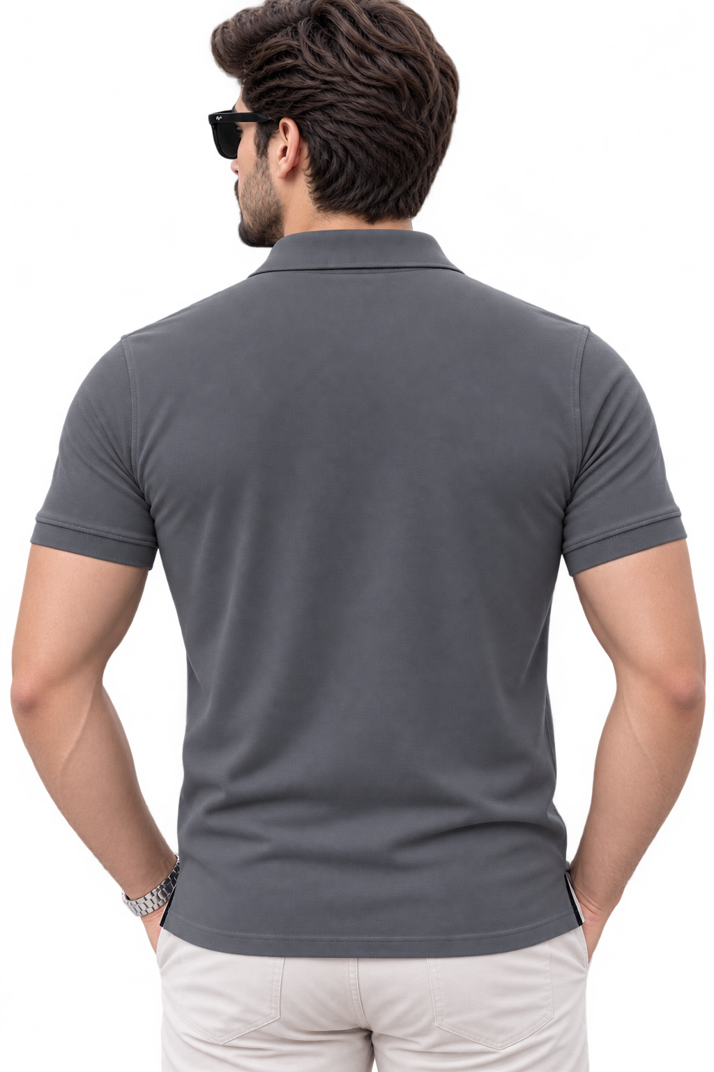 Essential Polo - Steel Grey