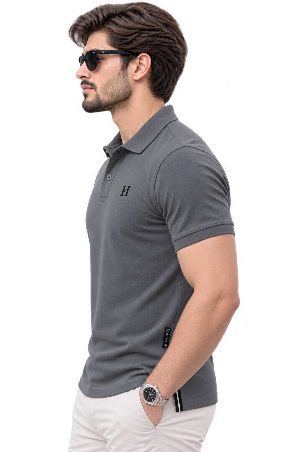 Essential Polo - Steel Grey