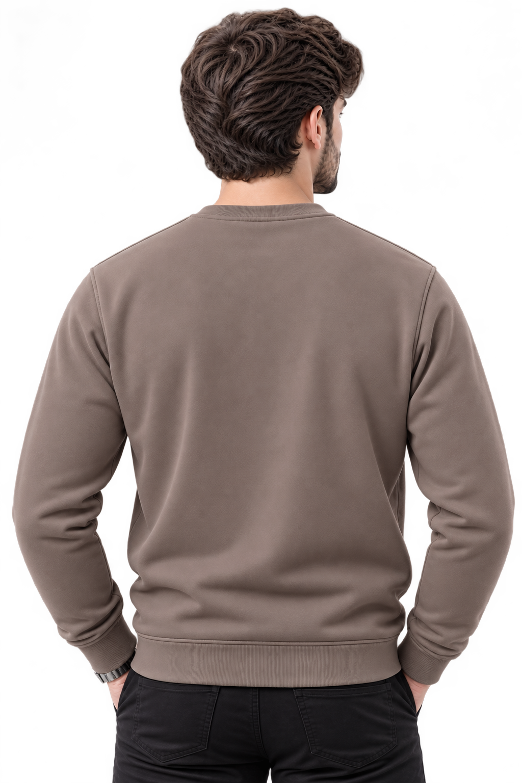 Premium Men’s Sweatshirt - Taupe