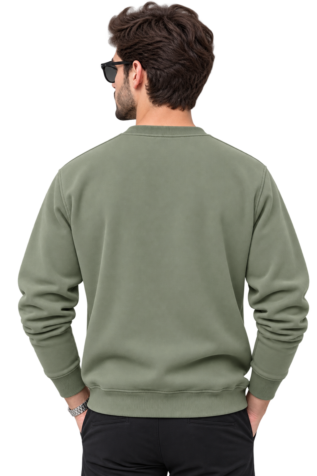 Premium Men’s Sweatshirt - Sage Green