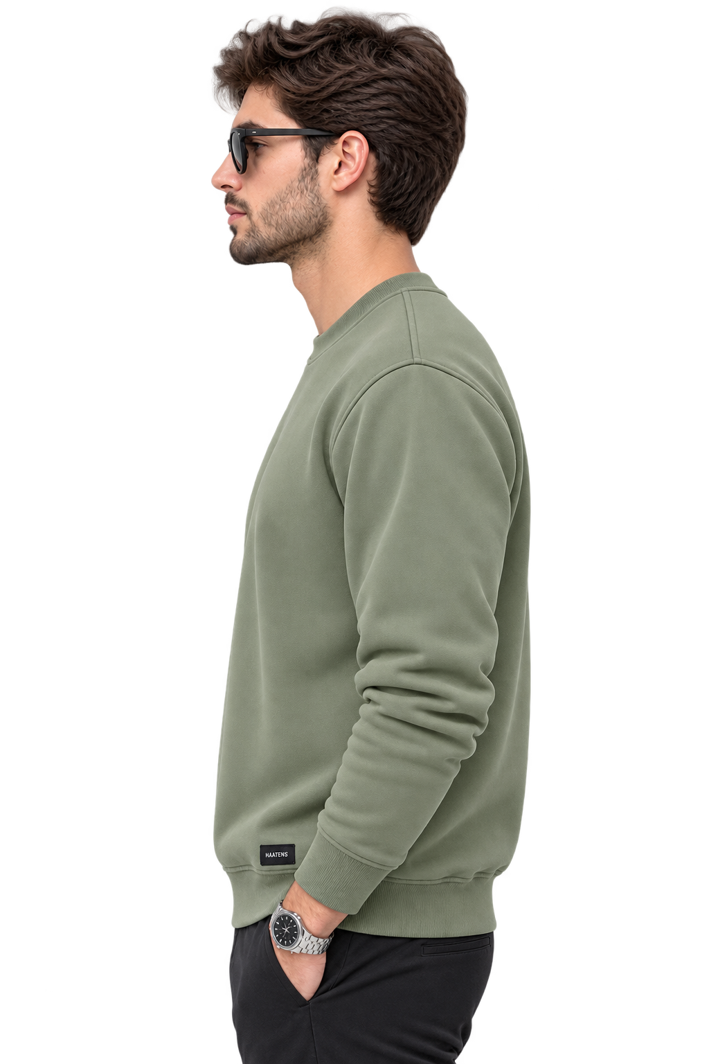 Premium Men’s Sweatshirt - Sage Green