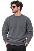 Premium Men’s Sweatshirt - Steel Grey