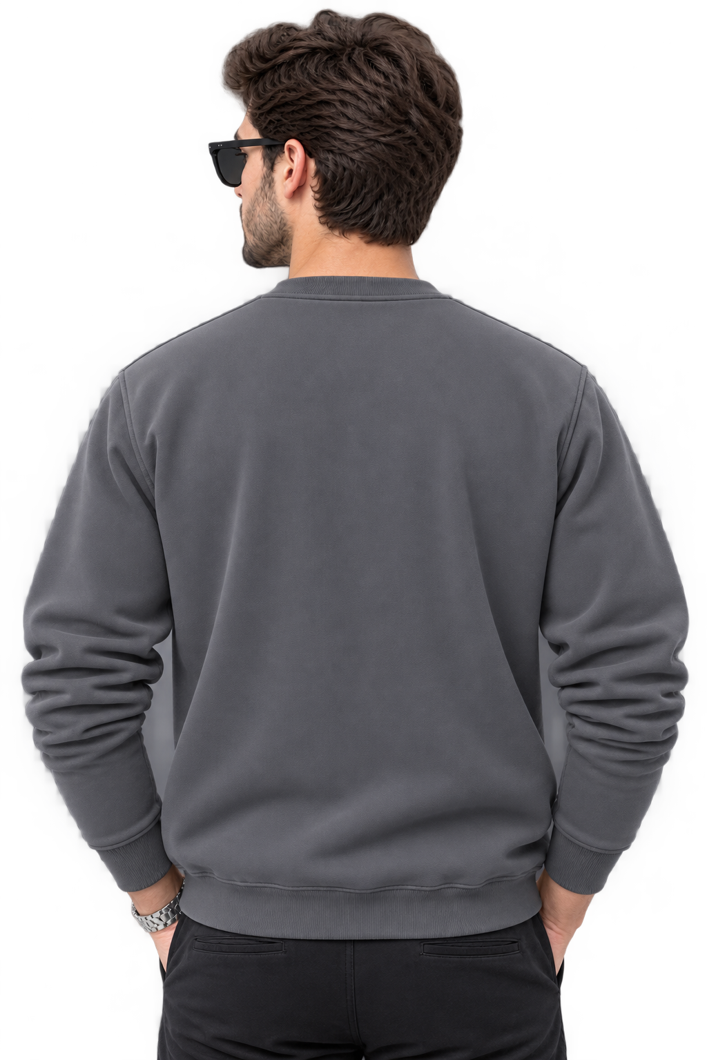 Premium Men’s Sweatshirt - Steel Grey