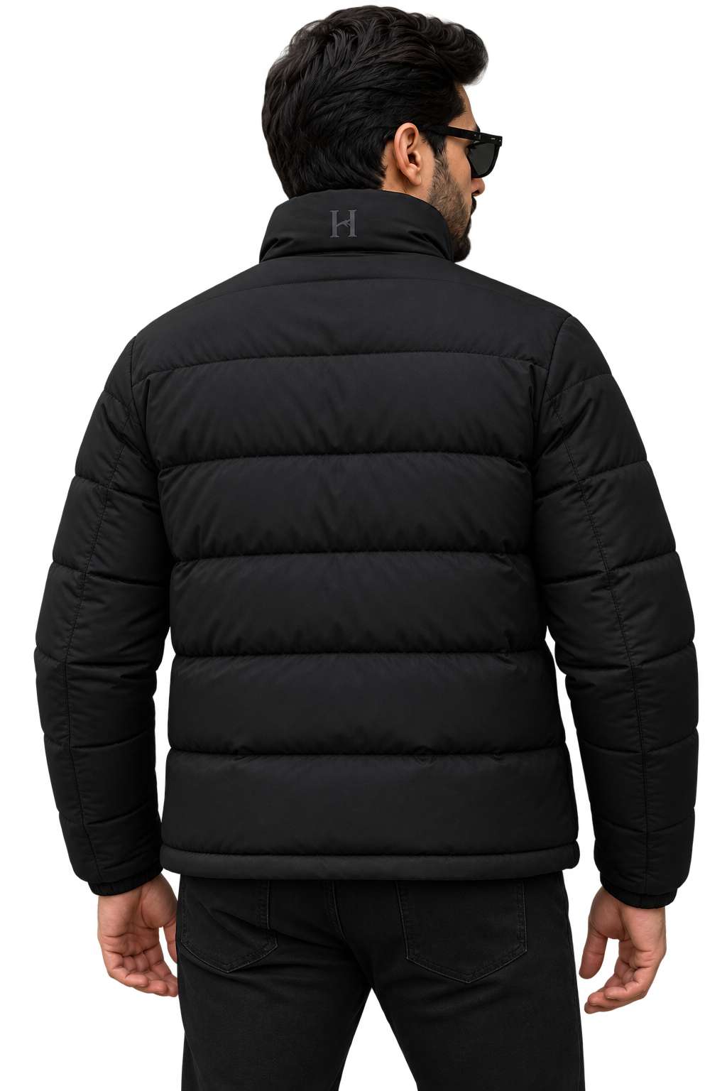 Essential Puffer Jacket - Black