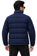 Essential Puffer Jacket - Navy