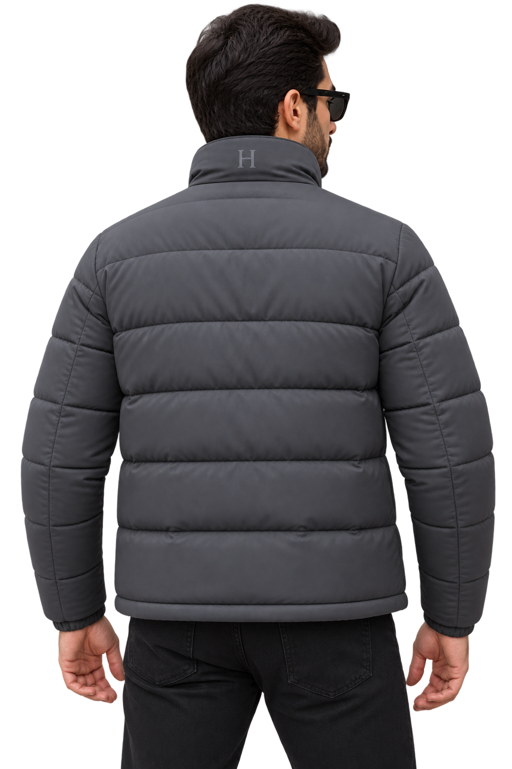 Essential Puffer Jacket - Steel Grey