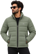 Essential Puffer Jacket -Sage Green