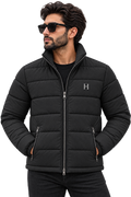 Essential Puffer Jacket - Black
