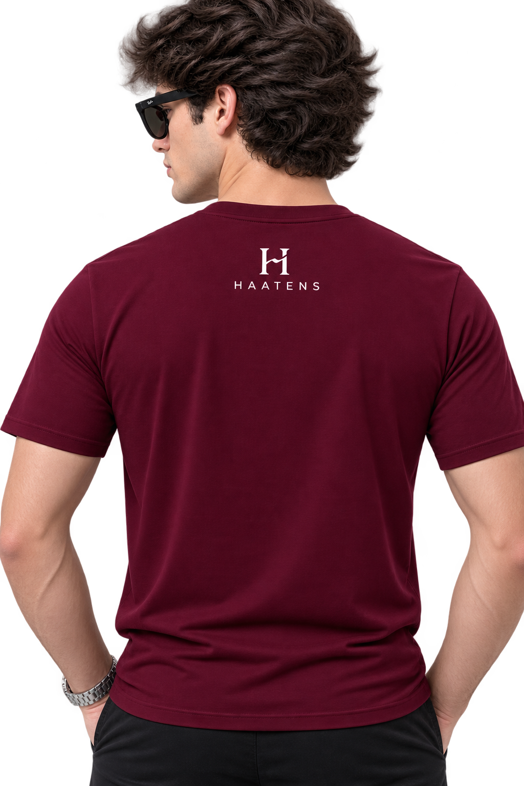 Essential T-shirt - Deep Burgundy / Wine