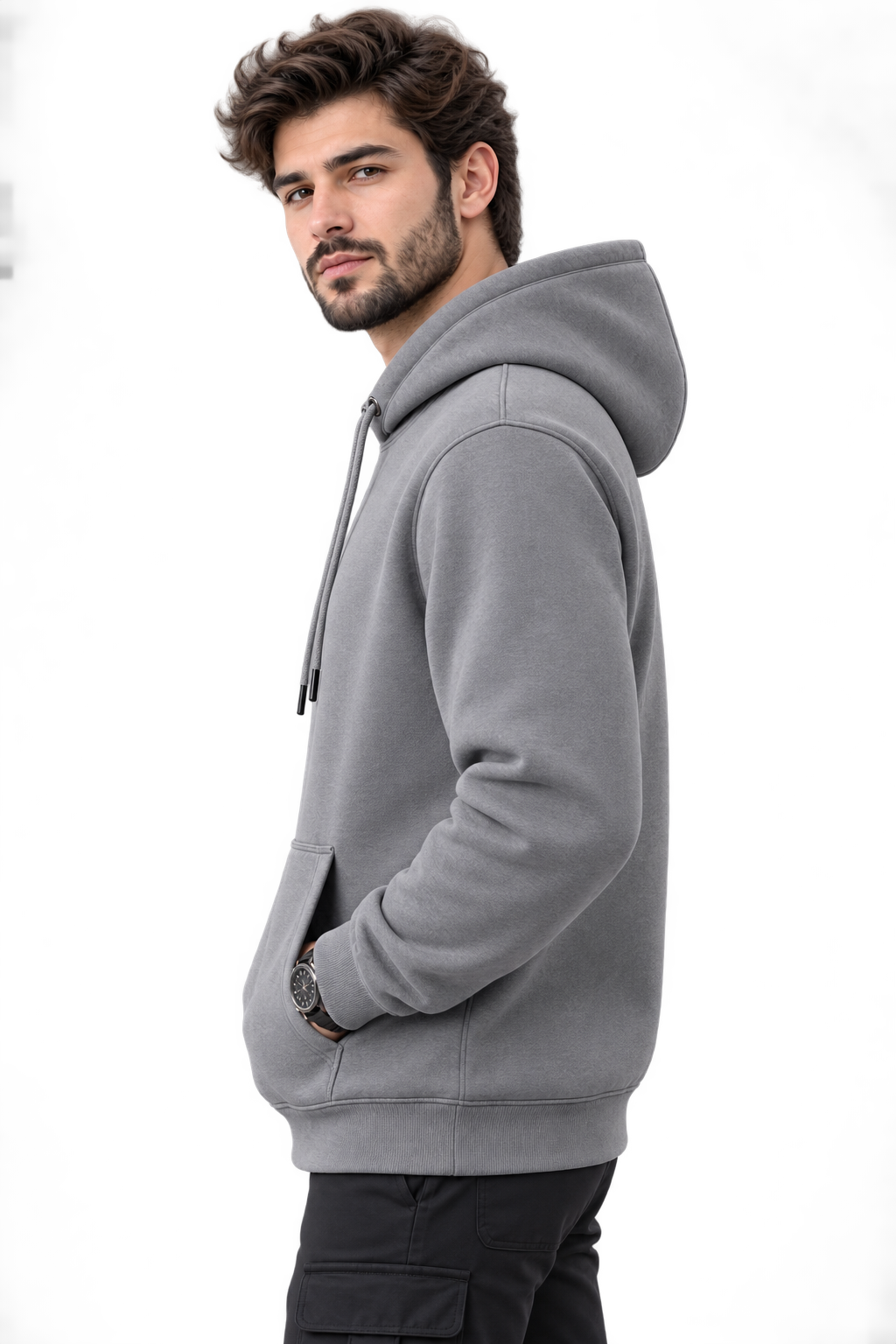 Essential Hoodie - Grey
